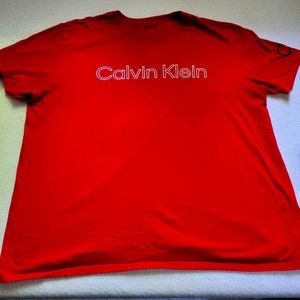 Calvin Klein Red Tshirt